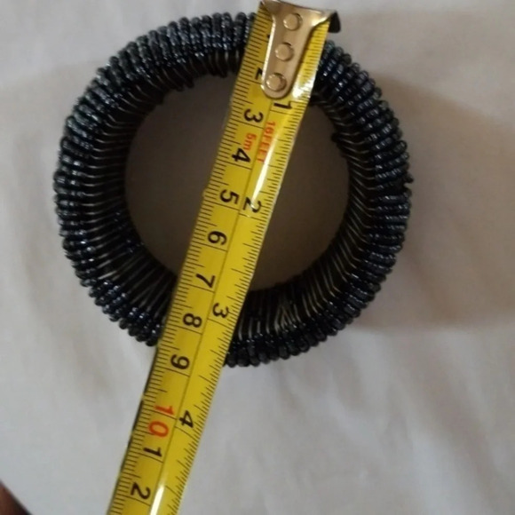 Vintage‎ Beaded  shimmer cuff - Picture 4 of 7